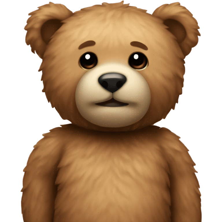 teddy bear with a t emoji