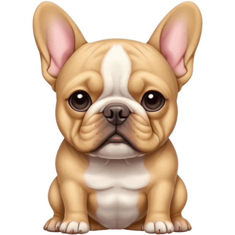 French bulldog emoji