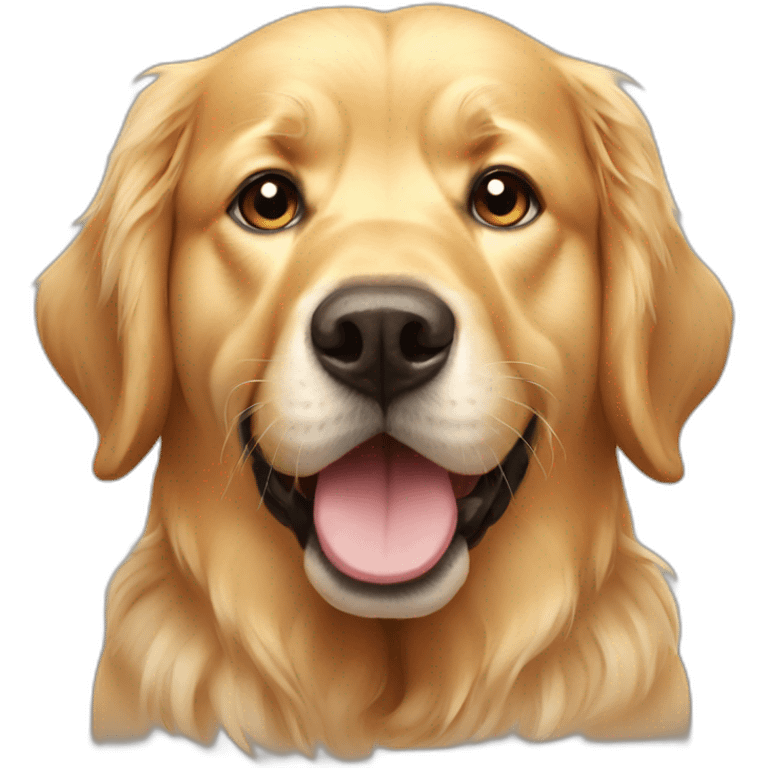 Golden retrievers emoji