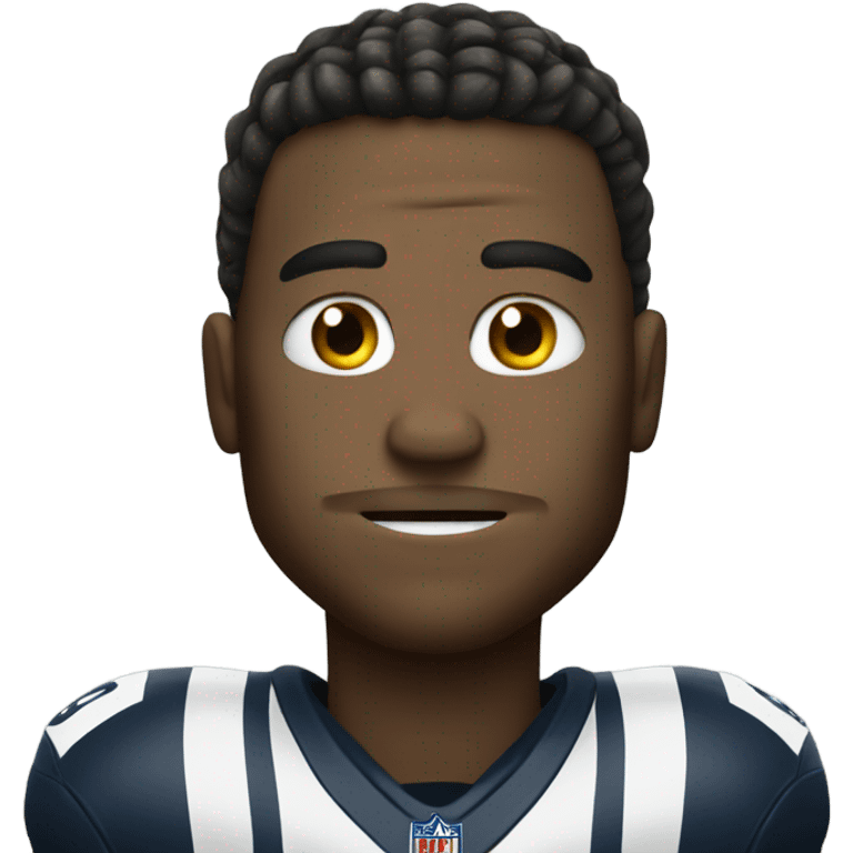 Football player with snake face emoji