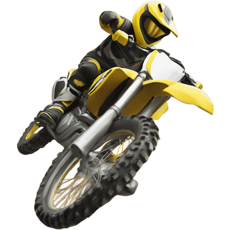 Dirtbike yello emoji