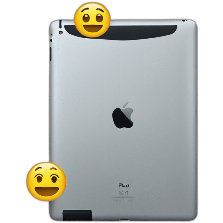 ipad and love emoji