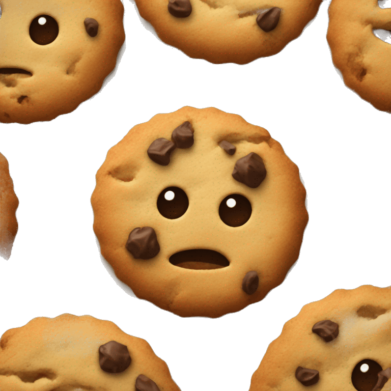 Cookies on table emoji