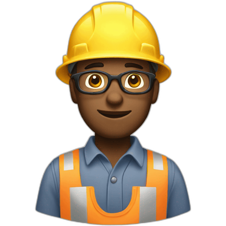 Construction worker emoji