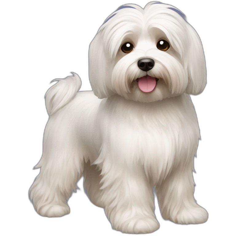 Dog havanese full height emoji