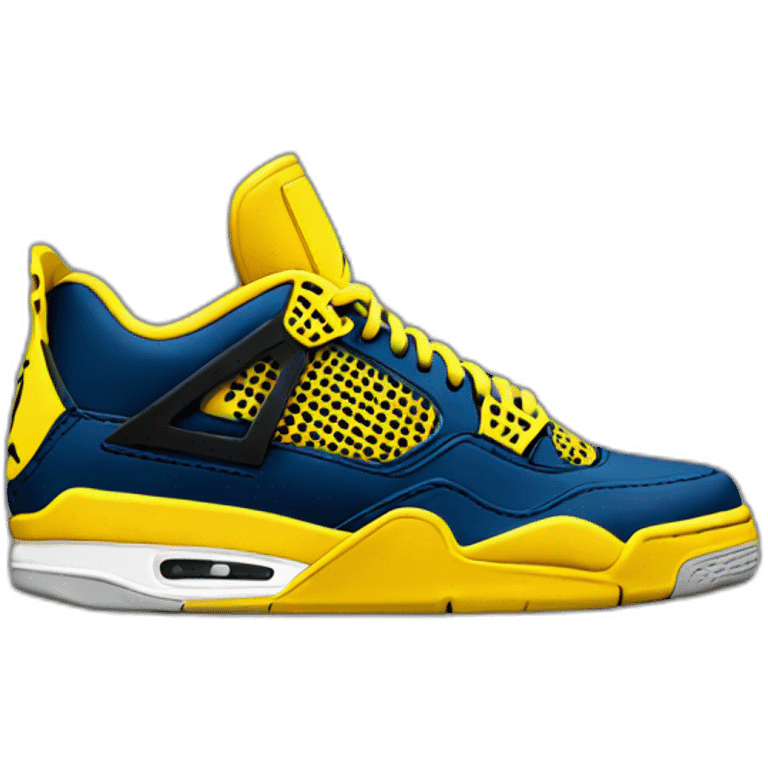 Jordan 4 thunder emoji