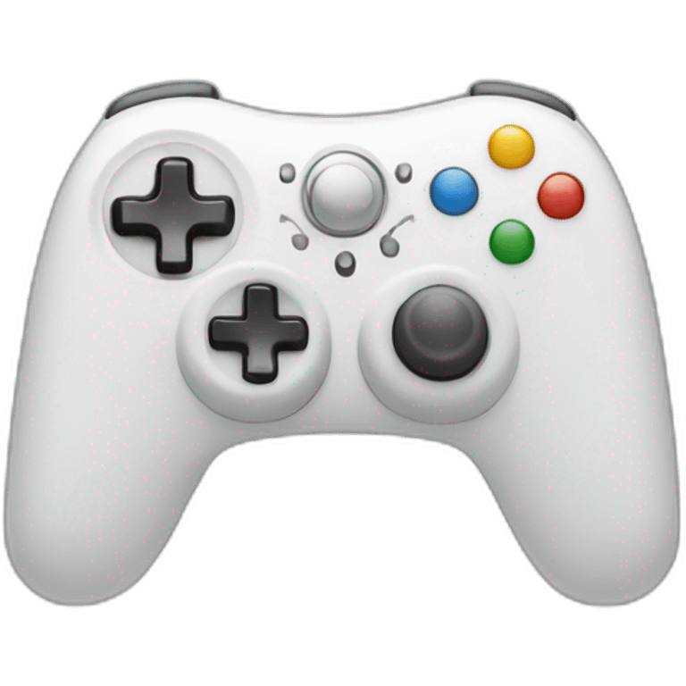 white gamepad emoji