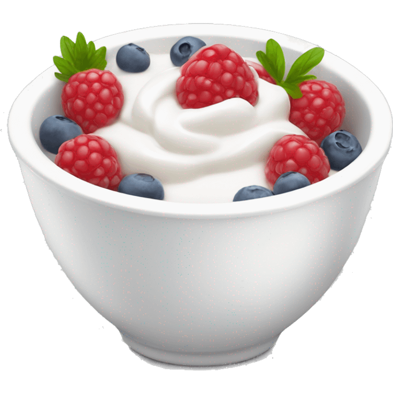 Yogurt bowl  emoji