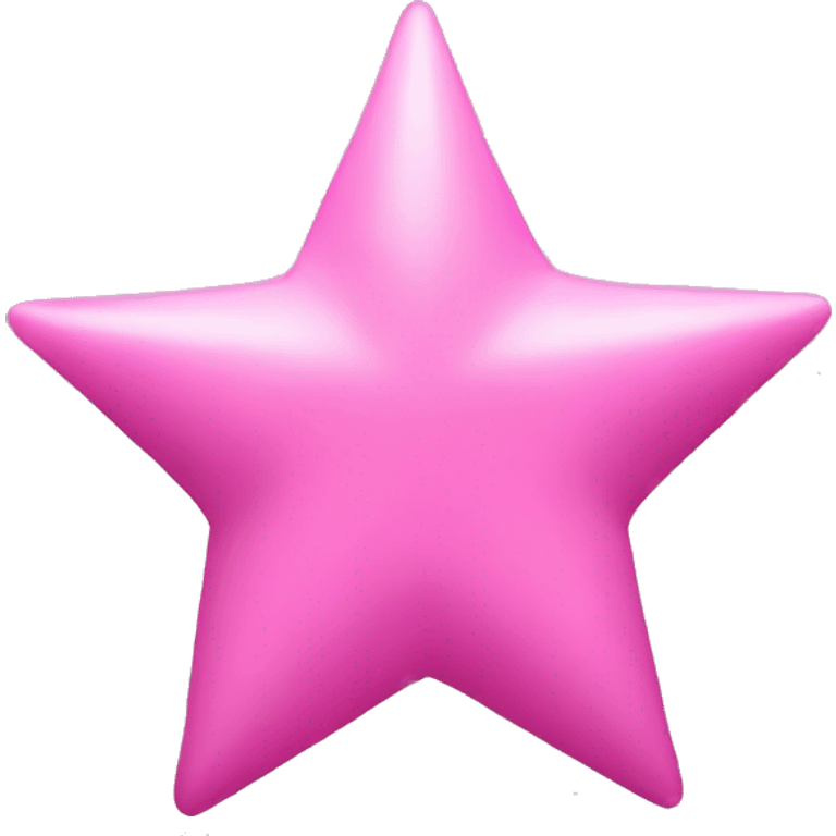 pink star emoji