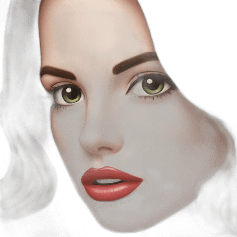 lana del rey thin lips emoji