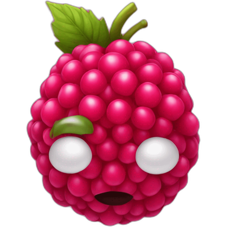 Rasberry emoji