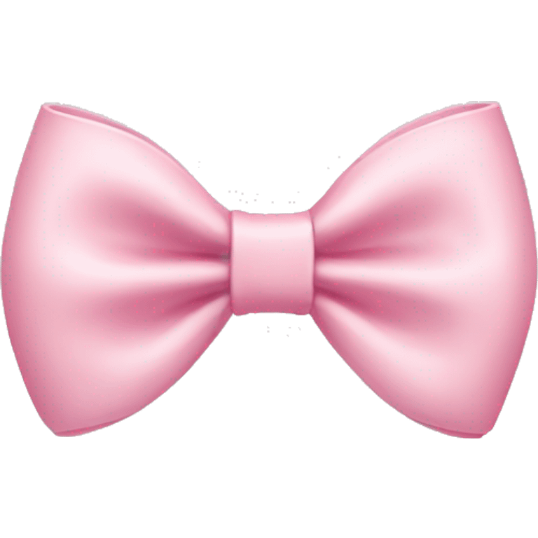 Light pink bow emoji