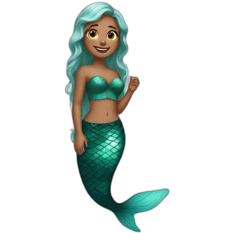 paige brown if she was a mermaid emoji