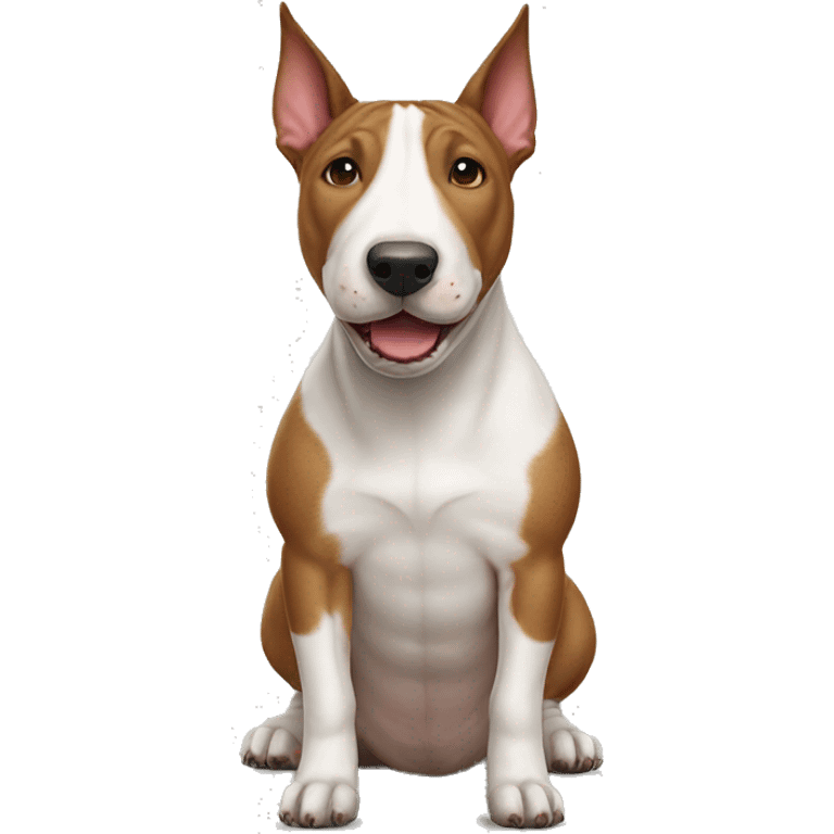 bull terrier dog emoji