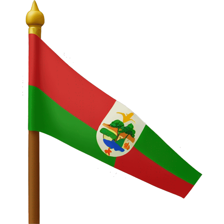 The real flag of Guadeloupe  emoji