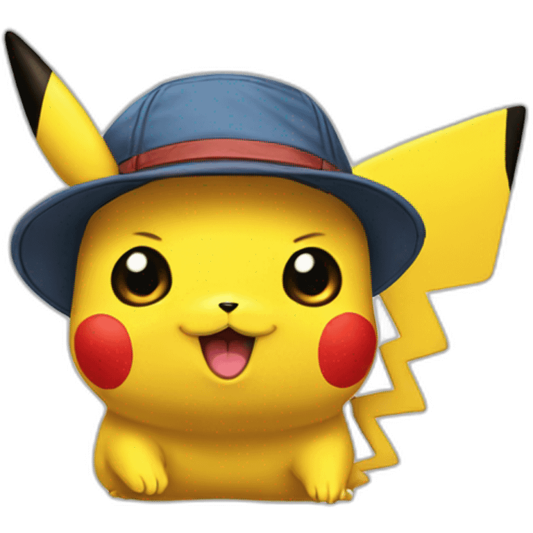 Pikachu Santana emoji