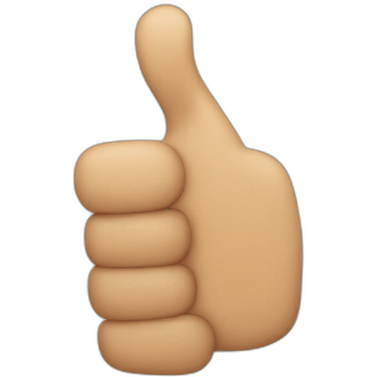 thumbs up emoji