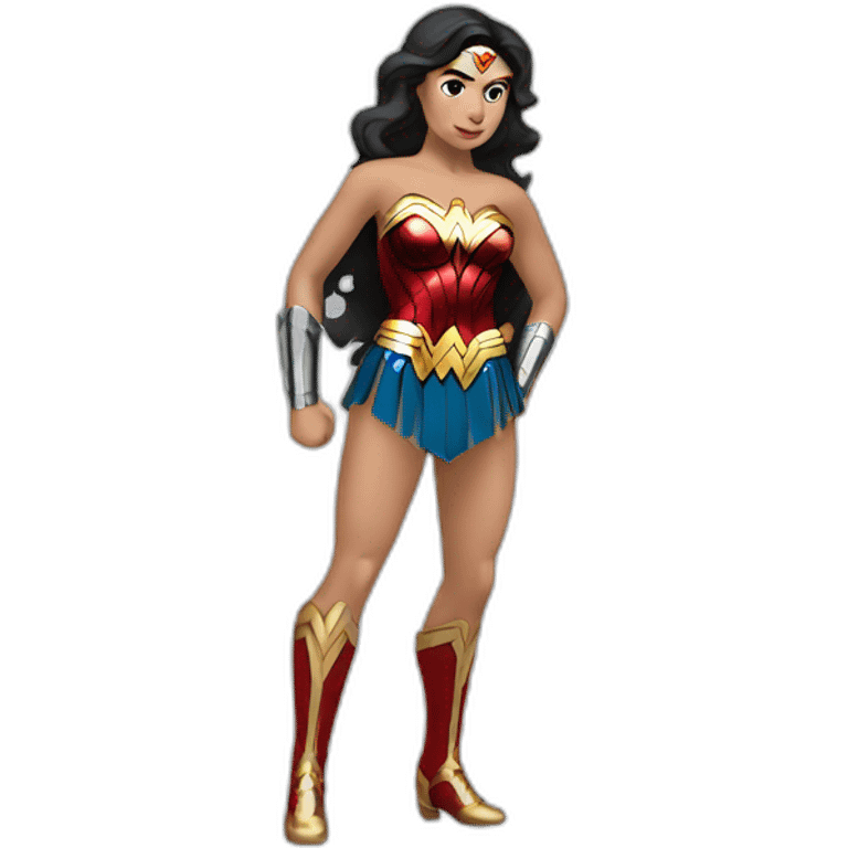 Wonder woman position emoji