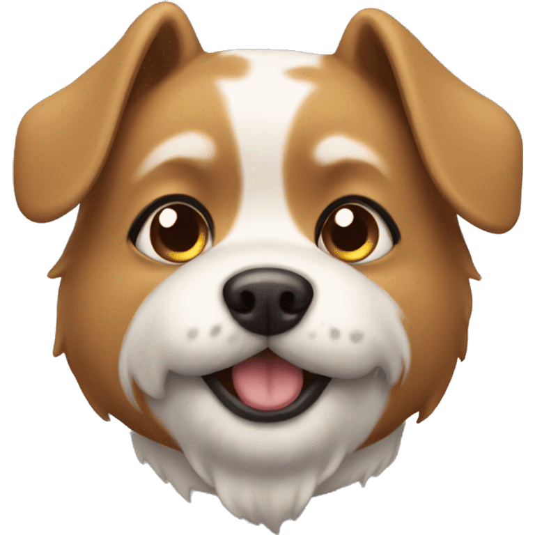 Cute dog emoji