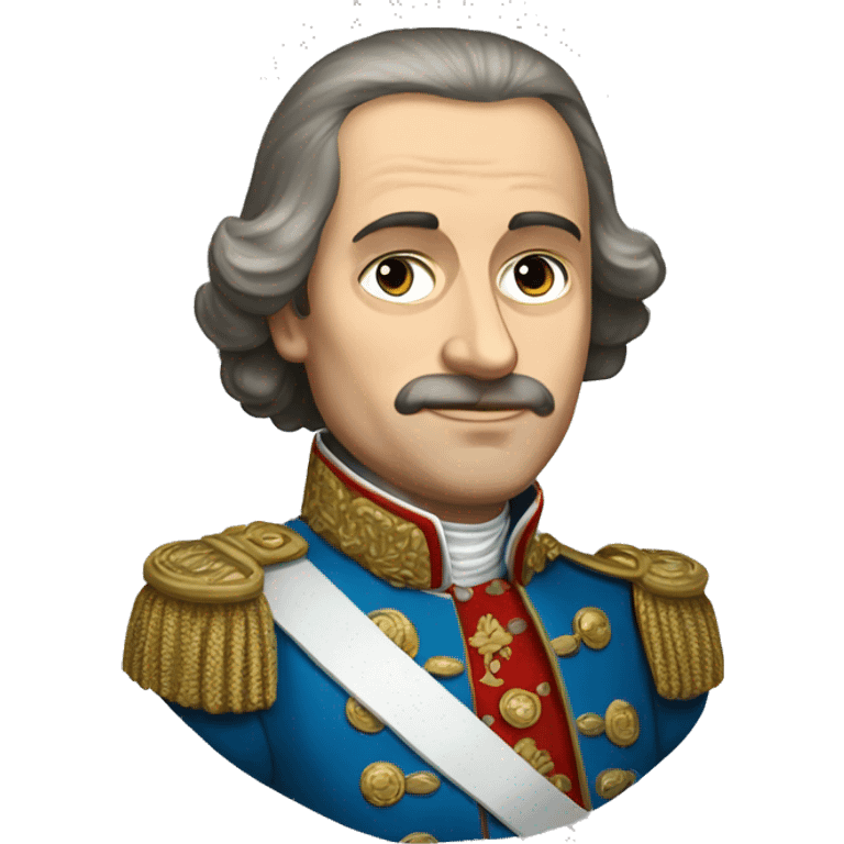 Peter The Great Tsar of Russia emoji