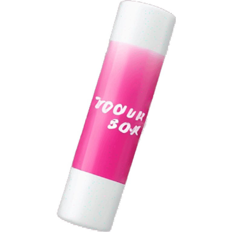 Pink summer fridays lip balm  emoji