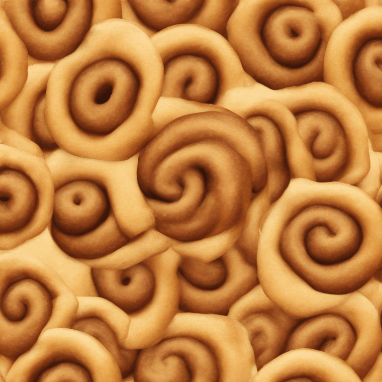 One cinnamon bun emoji