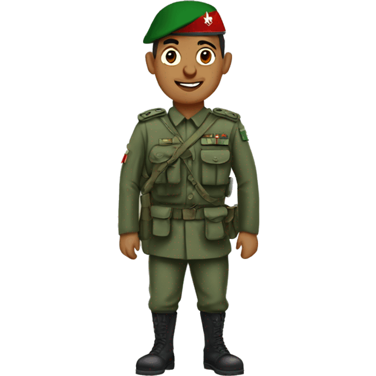 algerian soldier emoji