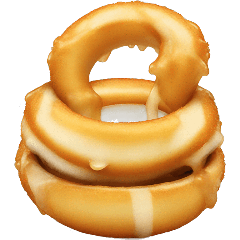 Onion ring dripping  emoji