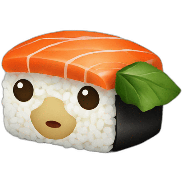 Christmas sushi  emoji