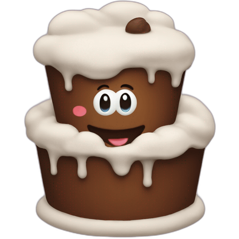 poo cake emoji