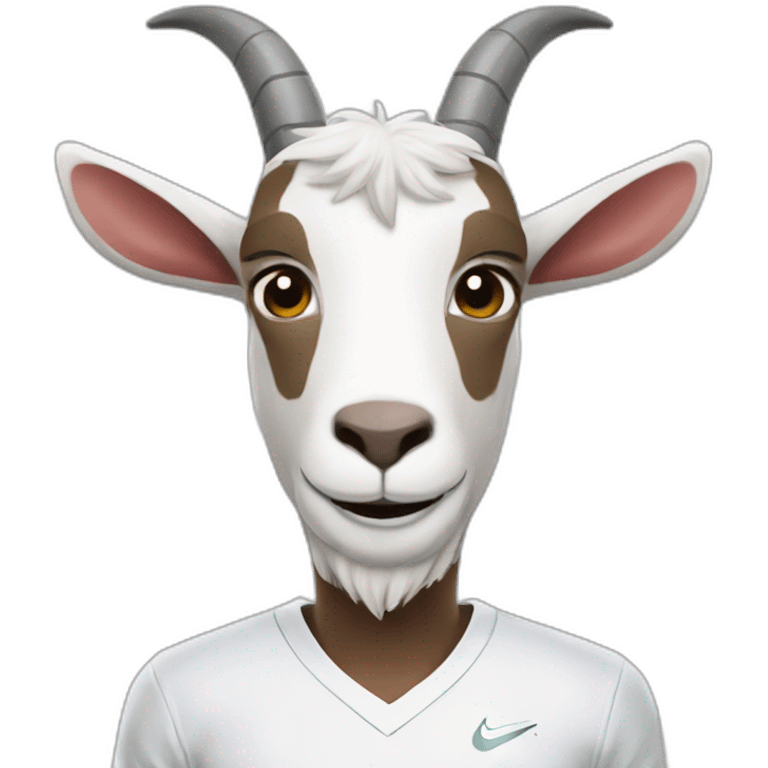 Goat football Messi or Ronaldo emoji