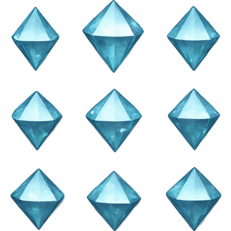 Diamond numbers  emoji