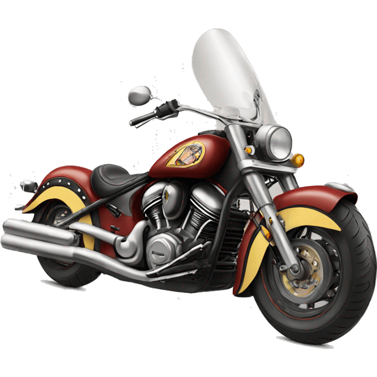 Indian chief bobber motocycle emoji