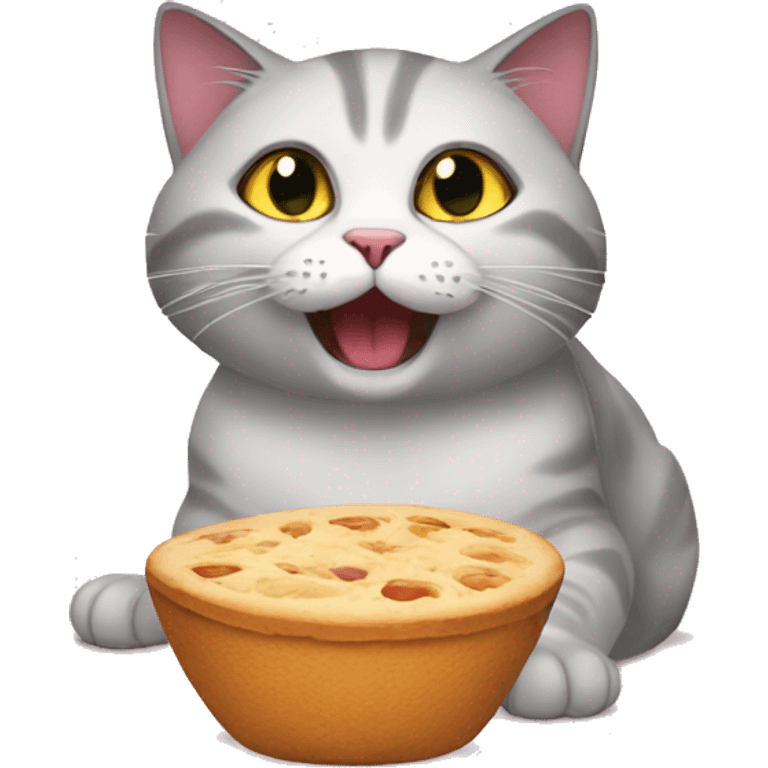 the cat hungry emoji