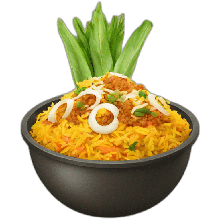 Vegetable Biryani emoji