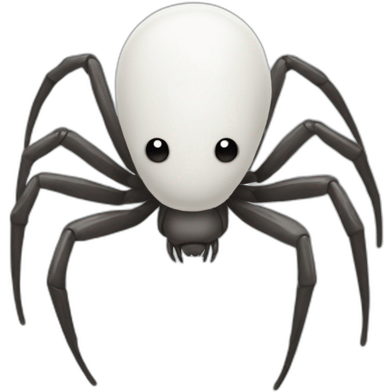 White spider emoji