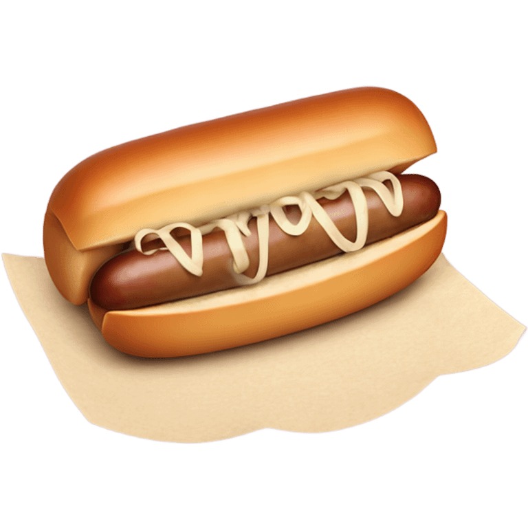 Bratwurst with sauerkraut  emoji