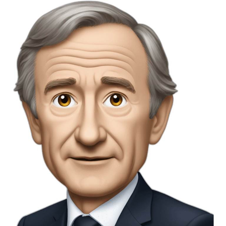 Bernard Arnault sur une autruche géante  emoji