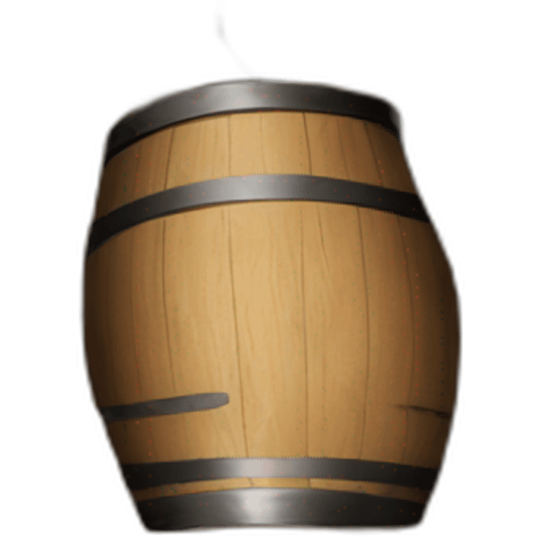 barrel with wine emoji