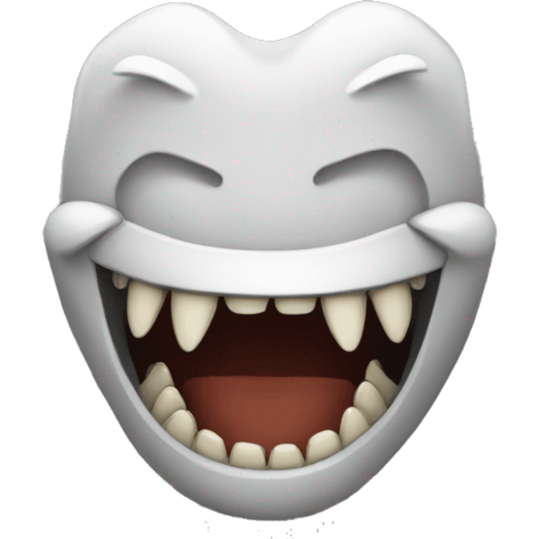 sharp teeth emoji