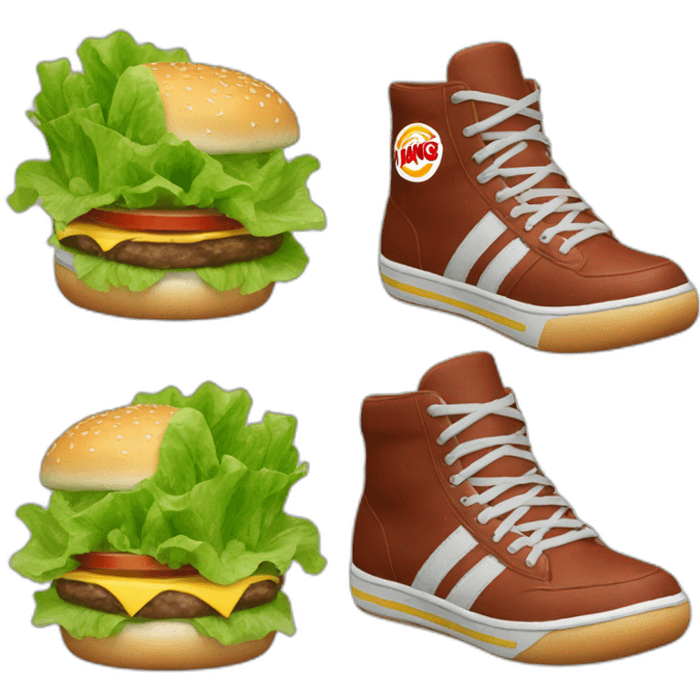 burger king foot lettuce emoji