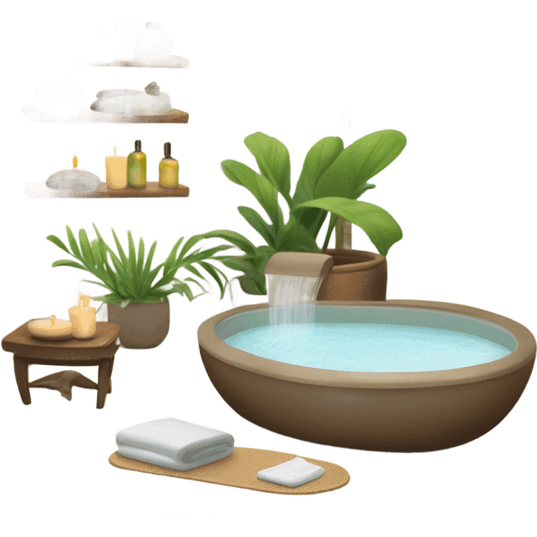 relax spa emoji