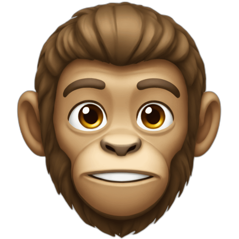 Monkey real madrid emoji