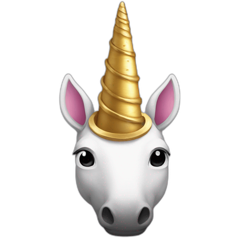 gambling with a unicorn horn  emoji