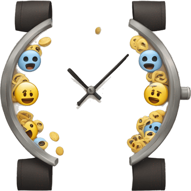 Reloj de arena emoji