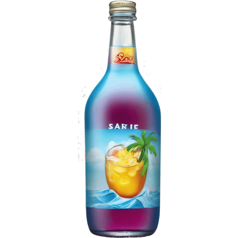 Surfside ice tea vodka can emoji