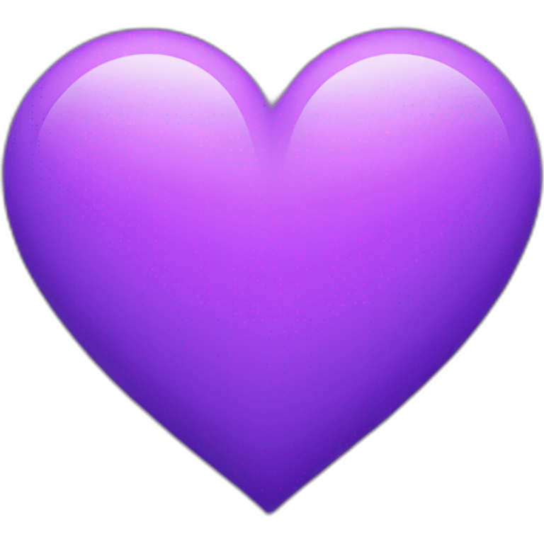 Purple pixel heart emoji