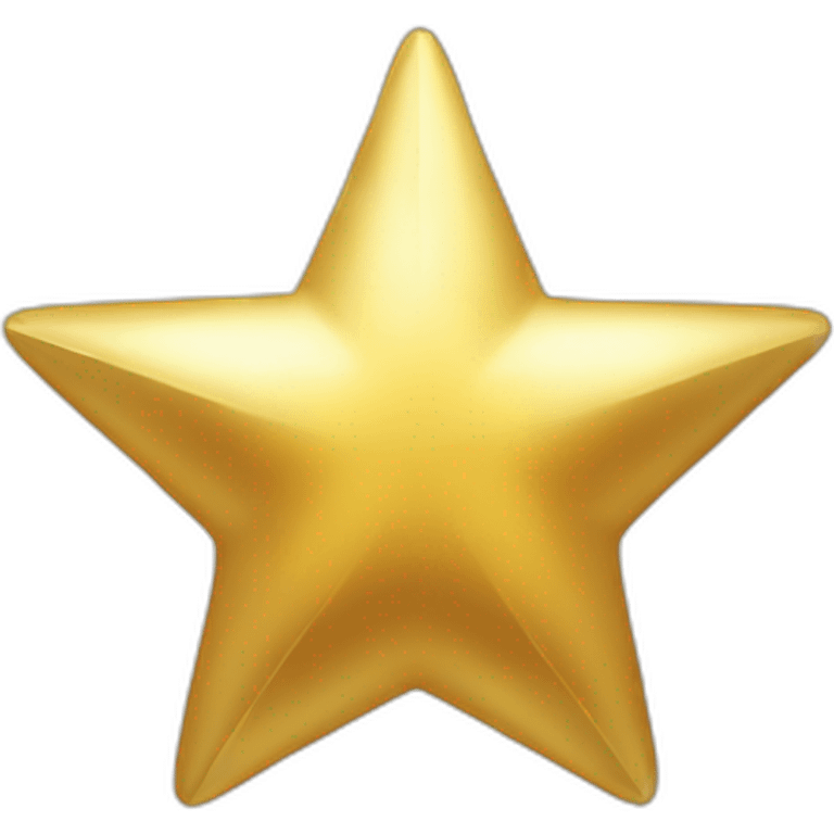 shining gold star emoji