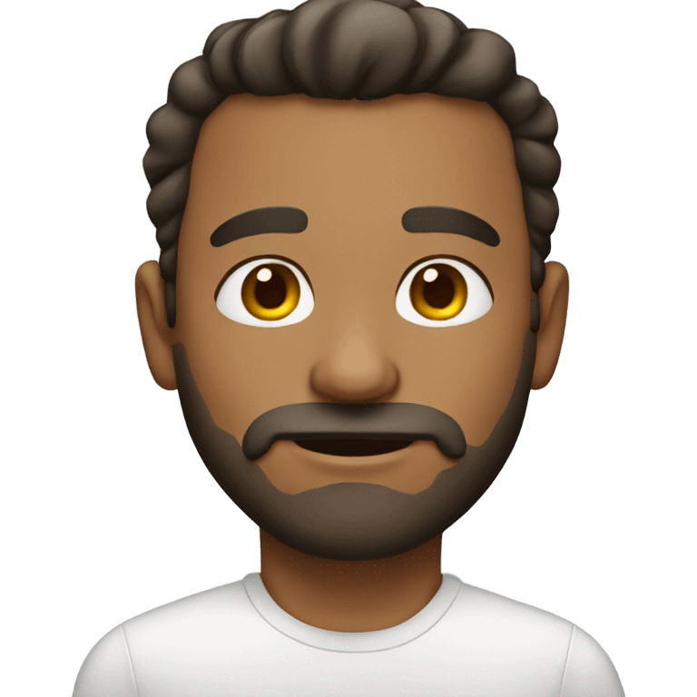 Man without beard and mustache  emoji