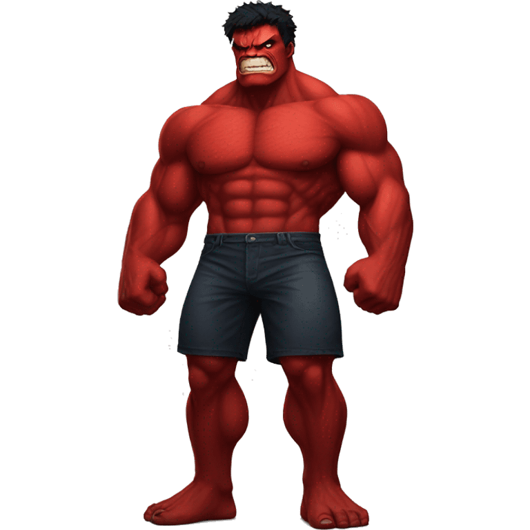 red hulk emoji